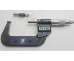 Neuware Satz Digital Mikrometer 0-75mm, auch einzeln, Meßschraube