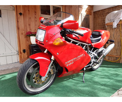 Ducati 900 SuperLight II Nr. 117 Desmodue sehr gepflegt 38.000 km Bj 04/93