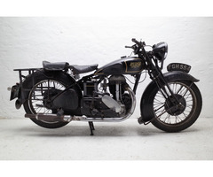 1938 Rudge Special. Matching numbers. Part original paint