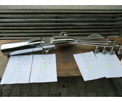 BMW Motorrad BMW 1991 K-Model 4-cyl. 4V K 1 und weitere Modelle Abgasanlage NEUTEIL - 5