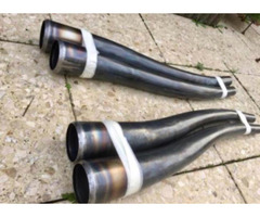 MAGNI style doppel gebogen megafone - 4