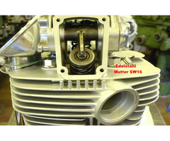 Ducati Königswelle 2-Zyl.- Zyl.-Kopfmutter Edelstahl Satz 8x!
