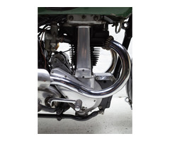 1937 BSA M22 Sports. Twin port head w. upswept exhaust pipes - 2