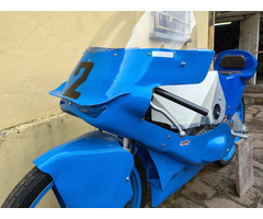 Rennmotorrad 50 80 minarelli P6 motor - 2