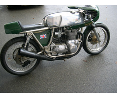 Britische Oldtimer Rennmaschine Matchless G 50