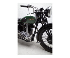 1937 BSA M22 Sports. Twin port head w. upswept exhaust pipes - 3