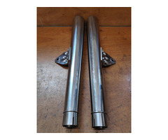 Ducati 750, 860 and 900 bevel stainless exhaust.