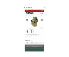 Magnesiumvergaser für Rennmotorräder wie die Yamaha TZ, Suzuki RG oder MBA - 6