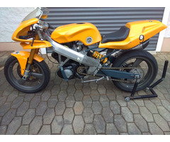 Cagiva Mito mit Suzuki DR 500 Motor