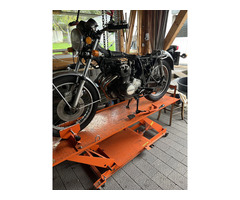2x CB400F inklusive Motorradhebebühne. - 6