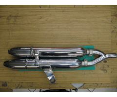 Ducati Elite 200 Doppel Auspuffanlage