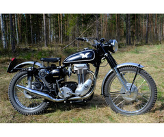 Matchless G3LCT 350cc Trial Motorcycle 1956, fully restored