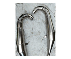 Benelli 250 2C - Resonanzauspuff links + rechts