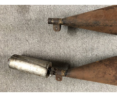 Paar Rennauspuffe - 3