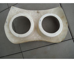 Lampenmaske Form für Doppelscheinwerfer