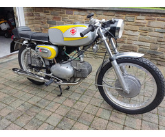 MOTOBI 250 SPORT SPECIAL RESTAURE, D'ORIGINE, DOCUMENTS BELGES.