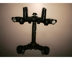 Gabelbrücke u. kompl. Gabel für YAMAHA – RD 250-350 LC, gebraucht