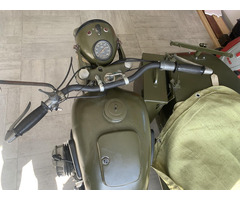 Verkaufe originales sowjetisches M-72 Motorrad mit Beiwagen (1943) - 4
