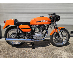 Originale Ducati 350 Yellow Desmo Königswelle