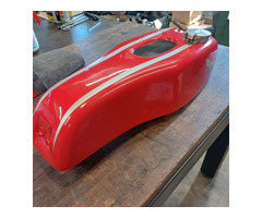 Honda CB72 tank seat combination - 2