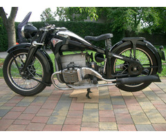 1937 Zundapp K 800 pre war bike - 2