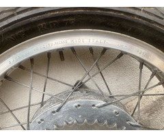 Fontana 210mm rear wheel Original. - 4