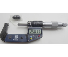 Satz Digital Mikrometer, Neu,  0-75mm,Bügelmeßschraube - 4