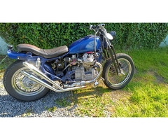 Honda CX 500 C Projekt Springergabel K&N vorverlegte Auspuff 2-4