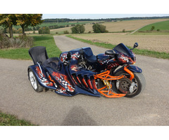 Ruko Vector Hyper Gespann GSXR 1300 Motor - 4