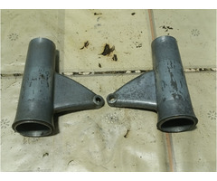 Mounting brackets for Ducati 125 160 175 200 250 350 450 single fork headlights - 3