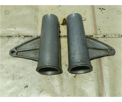 Mounting brackets for Ducati 125 160 175 200 250 350 450 single fork headlights - 5