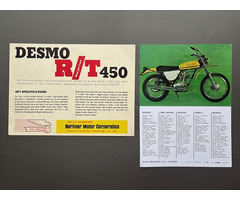 DUCATI 450 R/T DESMO Königswelle Handbuch Prospekt Manual Brochure - 6