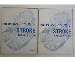 Literatur aus Suzuki Werkstatt 80er Jahre - 2