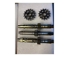 Honda RS 250 – Getriebewellen + Ritzel