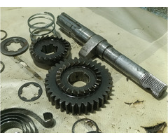 Starter shaft assembly Ducati 250 350 450 Wide case - 6