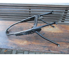 Rahmenhinterteil schwarz, R65-- R100RS ab 1985 (BMW Monolever) - 2