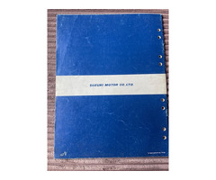 Suzuki GS 1000 I. original Suzuki Werkstatthandbuch Nachtrag - 5
