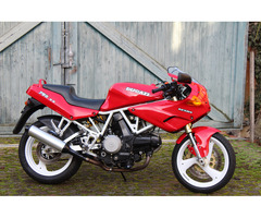 Ducati 750 SS Bj, 91 erstes Modell heute bereits ein KLASSIKER