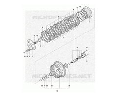 MV Agusta  Brutale 750+F4 750-1000 Kupplungskorb-Primärtrieb-Gear Primary - 5