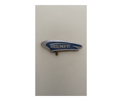 Triumph-Original Schutzblech Emblem - 2