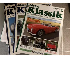 Motor Klassik - verschiedene Jahrgänge und Ausgaben