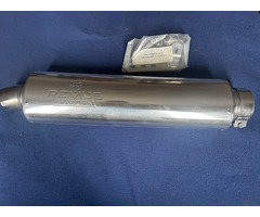 Remus Alu Grand Prix Racingschalldämpfer, oval, neu - 2