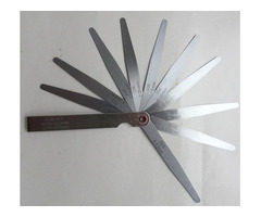 10 Stk Fühlerblattlehre 0,033-0,63mm bzw. 0,0015-0,025inch Zoll MWSt Fühlerlehre - 3