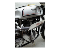 c. 1955 Norton Manc SOHC Longstroke. Full race fairing, ready for race or parade. - 3