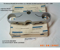 DUCATI Gabelbrücke oben original NEU z.b.600-900SS+851-888