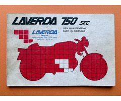 LAVERDA 750 SFC Electronica 1975-1976 Handbuch Manual