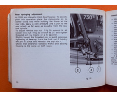 MV 4C75 MV AGUSTA 750 Sport Handbuch Manual 1970 – 1972 - 4