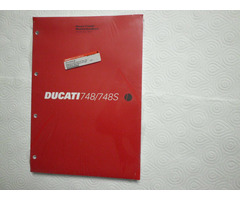 DUCATI WORKSHOP MAN. 748-748S NEU-Unbenutzt GER+FR.