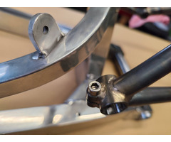 TT1 Rahmen neu und F1 Alu Schwinge gebraucht. - 3