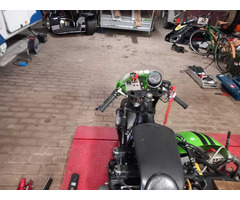 Renngespann Kawasaki Kneeler KZ750 E - 2